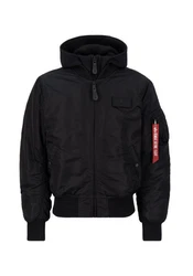 Alpha Industries Bomberjacke MA-1 Zip Hood Back Print 