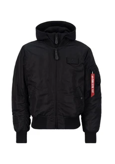 Alpha Industries Bomberjacke MA-1 Zip Hood Back Print Alpha Industries Bomberjacke MA-1 Zip Hood Back Print