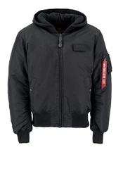 Alpha Industries Bomberjacke MA-1 Zip Hood Back Print 