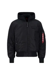 Alpha Industries Bomberjacke MA-1 Zip Hood Back Print 