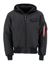 Bomberjacke Men - Bomber Jackets MA-1 Zip Hood Back Print