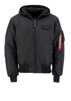Alpha Industries Bomberjacke MA-1 Zip Hood Back Print 