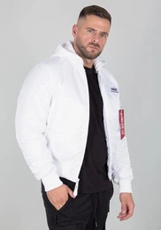 Bomberjacke Men - Bomber Jackets MA-1 Zip Hood Back Print