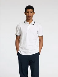 SELECTED HOMME Poloshirt SLHAtlas Weiß/Creme/Grün