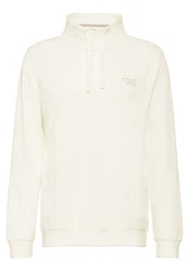 STREET ONE MEN Sweatshirt Khaki/Beige/Weiß/Creme