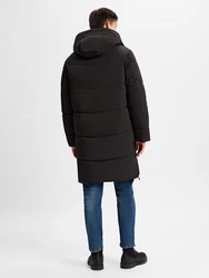 Finshley & Harding Steppmantel Schwarz/Grau