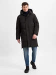 Finshley & Harding Steppmantel Schwarz/Grau