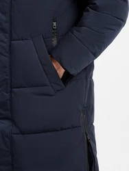 Finshley & Harding Steppmantel Dunkelblau/Blau
