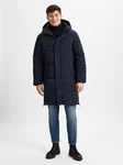 Finshley & Harding Steppmantel Dunkelblau/Blau