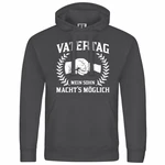 deinshirt Kapuzenpullover Herren Vatertag Mit Print Motiv Grau/Lila/Dunkelgrau/Beige/Schwarz/Braun deinshirt Kapuzenpullover Herren Vatertag Mit Print Motiv Grau/Lila/Dunkelgrau/Beige/Schwarz/Braun