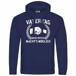 deinshirt Kapuzenpullover Herren Vatertag Meine Tochter Machts Mglich Blau
