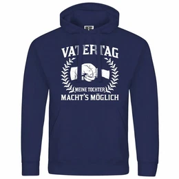 Kapuzenpullover Herren Kapuzenpullover Vatertag meine Tochter machts mglich Mit Print Motiv, Grafik