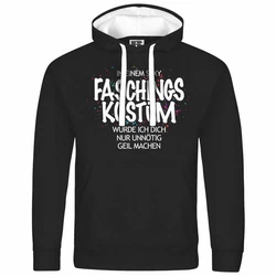 deinshirt Kapuzenpullover Herren Mit Print Motiv Schwarz/Rosa