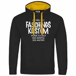 deinshirt Kapuzenpullover Herren Mit Print Motiv Gelb/Gold/Schwarz/Rosa