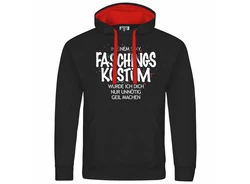 deinshirt Kapuzenpullover Herren Mit Print Motiv Rot/Rosa/Schwarz/Braun