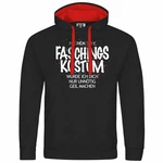 deinshirt Kapuzenpullover Herren Mit Print Motiv Rot/Rosa/Schwarz/Braun