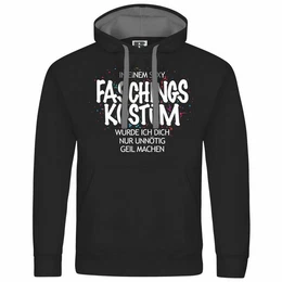 Kapuzenpullover Herren Kapuzenpullover Sexy FASCHINGSKOSTM Mit Print Motiv, Grafik