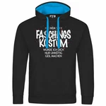 deinshirt Kapuzenpullover Herren Mit Print Motiv Schwarz/Rosa/Grau/Türkis