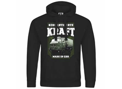 deinshirt Kapuzenpullover Herren Konzentrierte Kraft Mit Print Motiv Grau/Dunkelgrün/Dunkelblau/Schwarz/Khaki