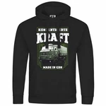 deinshirt Kapuzenpullover Herren Konzentrierte Kraft Mit Print Motiv Grau/Dunkelgrün/Dunkelblau/Schwarz/Khaki
