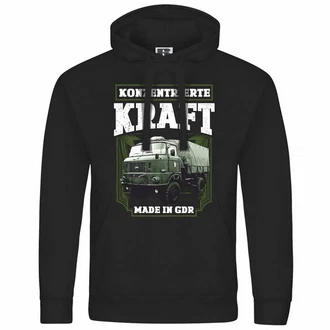 deinshirt Kapuzenpullover Herren Konzentrierte Kraft Mit Print Motiv Grau/Dunkelgrün/Dunkelblau/Schwarz/Khaki