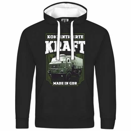Kapuzenpullover Herren Kapuzenpullover Konzentrierte Kraft Mit Print Motiv, Grafik