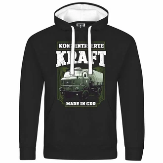 deinshirt Kapuzenpullover Herren Konzentrierte Kraft Mit Print Motiv Khaki/Rot/Schwarz/Dunkelgrün/Grau/Dunkelblau
