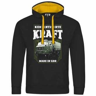 deinshirt Kapuzenpullover Herren Konzentrierte Kraft Mit Print Motiv Dunkelblau/Grau/Khaki/Rot/Dunkelgrün