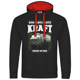 Kapuzenpullover Herren Kapuzenpullover Konzentrierte Kraft Mit Print Motiv, Grafik