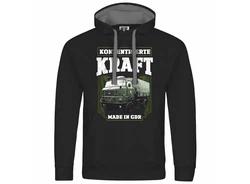 deinshirt Kapuzenpullover Herren Konzentrierte Kraft Mit Print Motiv Dunkelblau/Grau/Dunkelgrün/Khaki/Schwarz