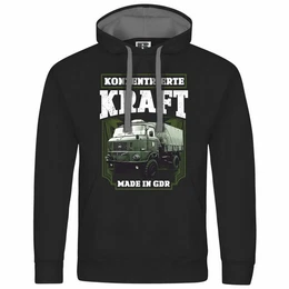 Kapuzenpullover Herren Kapuzenpullover Konzentrierte Kraft Mit Print Motiv, Grafik