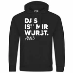 deinshirt Kapuzenpullover Das ist mir Wurst Mit Print Motiv Schwarz/Hellblau/Weiß/Mintgrün/Braun