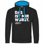 deinshirt Kapuzenpullover Das ist mir Wurst Mit Print Motiv Schwarz/Mintgrün/Dunkelblau/Hellblau/Braun/Blau deinshirt Kapuzenpullover Das ist mir Wurst Mit Print Motiv Schwarz/Mintgrün/Dunkelblau/Hellblau/Braun/Blau
