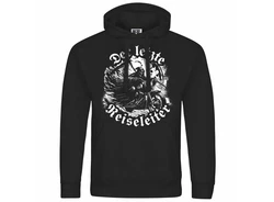 deinshirt Kapuzenpullover Der letzte Reiseleiter Mit Print Motiv Schwarz