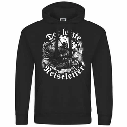 Kapuzenpullover Herren Kapuzenpullover Der letzte Reiseleiter Mit Print Motiv, Grafik