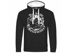 deinshirt Kapuzenpullover Der letzte Reiseleiter Mit Print Motiv Schwarz/Rosa