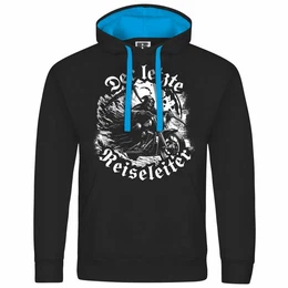 Kapuzenpullover Herren Kapuzenpullover Der letzte Reiseleiter Mit Print Motiv, Grafik