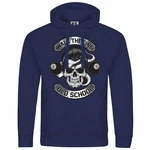 deinshirt Kapuzenpullover Herren Walk the line Dunkelblau/Blau
