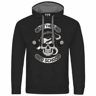 deinshirt Kapuzenpullover Herren Walk the line Schwarz/Beige/Grau deinshirt Kapuzenpullover Herren Walk the line Schwarz/Beige/Grau