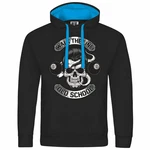 deinshirt Kapuzenpullover Herren Walk the line Schwarz/Beige