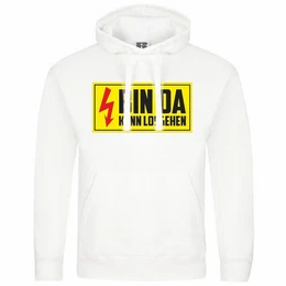 Kapuzenpullover Herren Kapuzenpullover Bin da kann losgehen Mit Print Motiv, Grafik