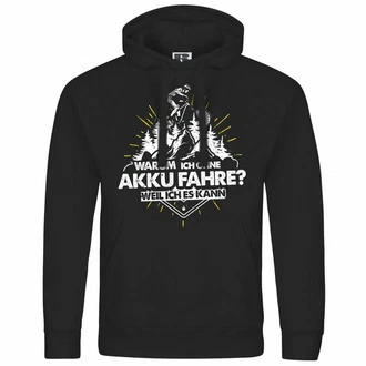 deinshirt Kapuzenpullover Warum ich ohne Akku fahre - weil ich es kann Dunkelgrün/Grün/Schwarz/Rot deinshirt Kapuzenpullover Warum ich ohne Akku fahre - weil ich es kann Dunkelgrün/Grün/Schwarz/Rot