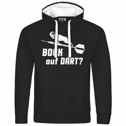 deinshirt Kapuzenpullover Bock auf Dart Schwarz/Dunkelgrau/Grau/Braun
