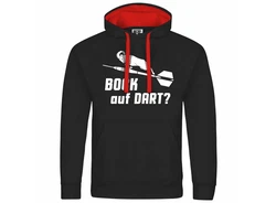 deinshirt Kapuzenpullover Bock auf Dart Braun/Schwarz/Hellblau/Dunkelrot/Bordeaux/Rot