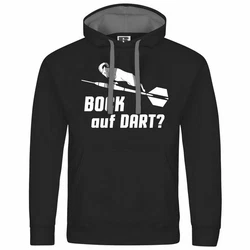 deinshirt Kapuzenpullover Bock auf Dart Schwarz/Dunkelgrau/Braun/Rot/Grau