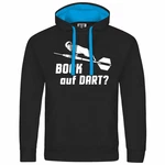 deinshirt Kapuzenpullover Bock auf Dart Blau/Hellblau/Braun/Schwarz deinshirt Kapuzenpullover Bock auf Dart Blau/Hellblau/Braun/Schwarz