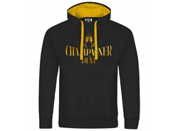 deinshirt Kapuzenpullover Champagner Dit Mit Print Motiv Gelb/Rot/Dunkelblau/Braun/Schwarz