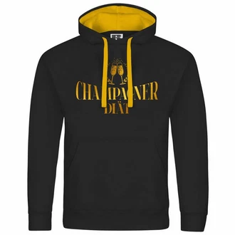 deinshirt Kapuzenpullover Champagner Dit Mit Print Motiv Gelb/Rot/Dunkelblau/Braun/Schwarz deinshirt Kapuzenpullover Champagner Dit Mit Print Motiv Gelb/Rot/Dunkelblau/Braun/Schwarz