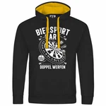 deinshirt Kapuzenpullover Herren Biersport Dart Dunkelgrau/Braun/Beige/Gelb/Schwarz deinshirt Kapuzenpullover Herren Biersport Dart Dunkelgrau/Braun/Beige/Gelb/Schwarz