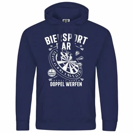 Kapuzenpullover Herren Kapuzenpullover Biersport Dart Mit Print Motiv, Grafik
